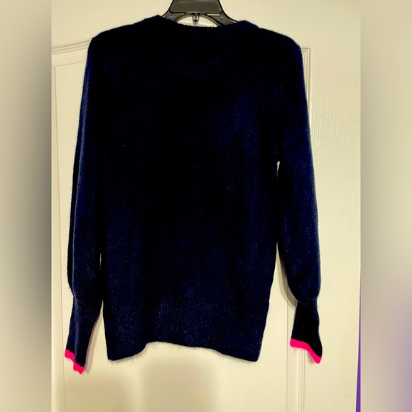 Crown & Ivy multicolored hearts knit sweater - Picture 3 of 3